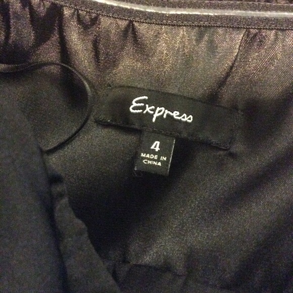 Express Strapless Cocktail Dress - Picture 4 of 4